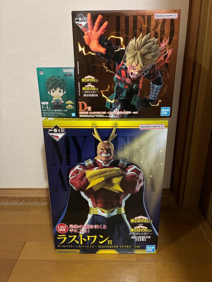 【即日発送】ヒロアカ　一番くじ　D賞 F-1賞 ラストワン賞