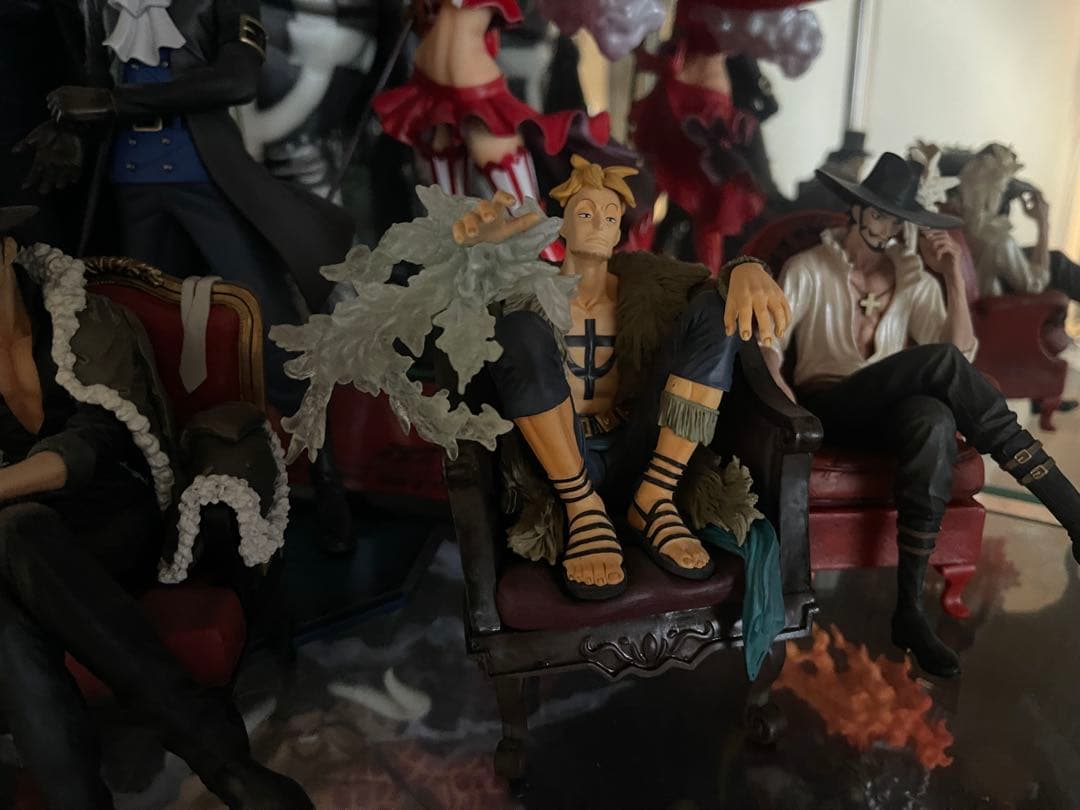 一番くじフィギュアセレクション ワンピース ルッチ　マルコ　ミホーク　クロコ