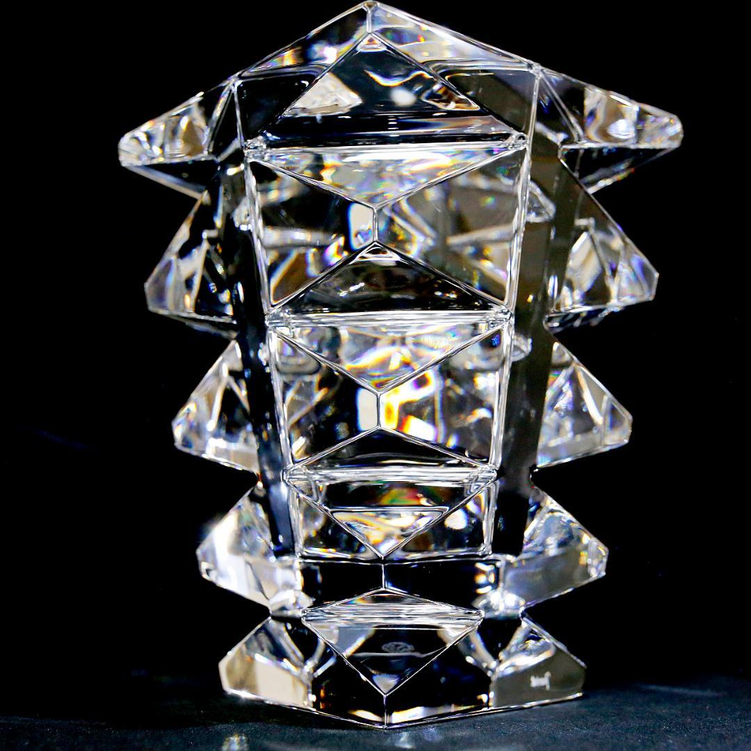 【極美品 送料込み】バカラ トテム クリスタル フラワーベース 花瓶