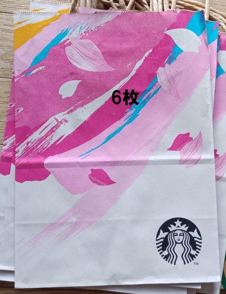 3◇スターバックス ショップ袋 さくら SAKURA 桜 サクラ 39枚セット