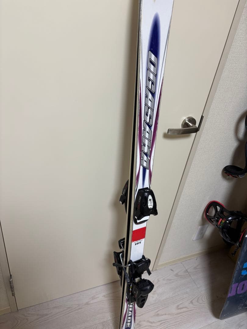初心者向け大人スキーセット　板145cm ブーツ25cm