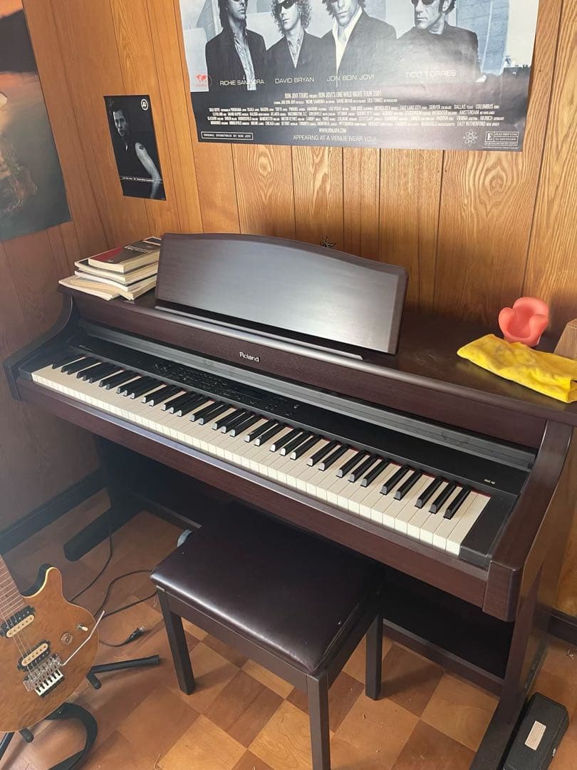 Roland デジタルピアノ 88鍵 ダークブラウン