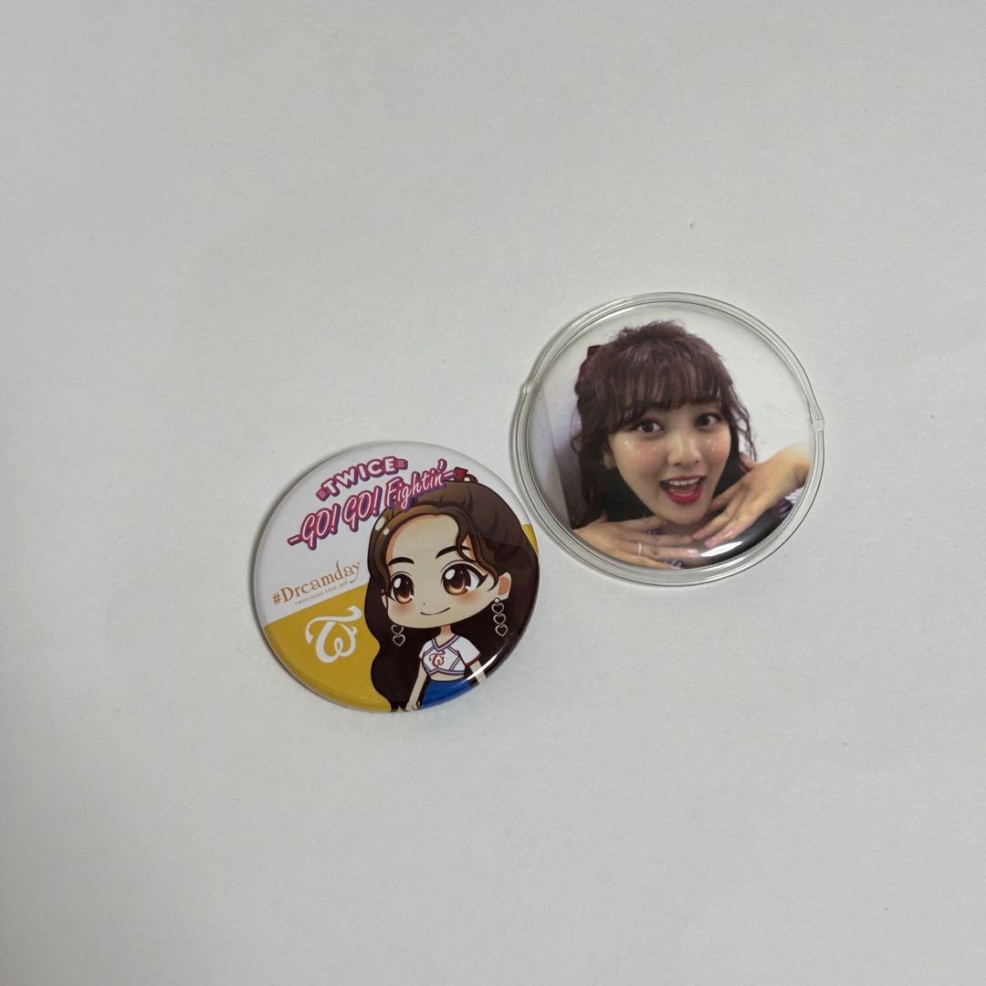 TWICE ジヒョ 缶バッジ 激レア