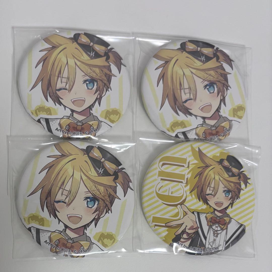 鏡音レン　缶バッジ