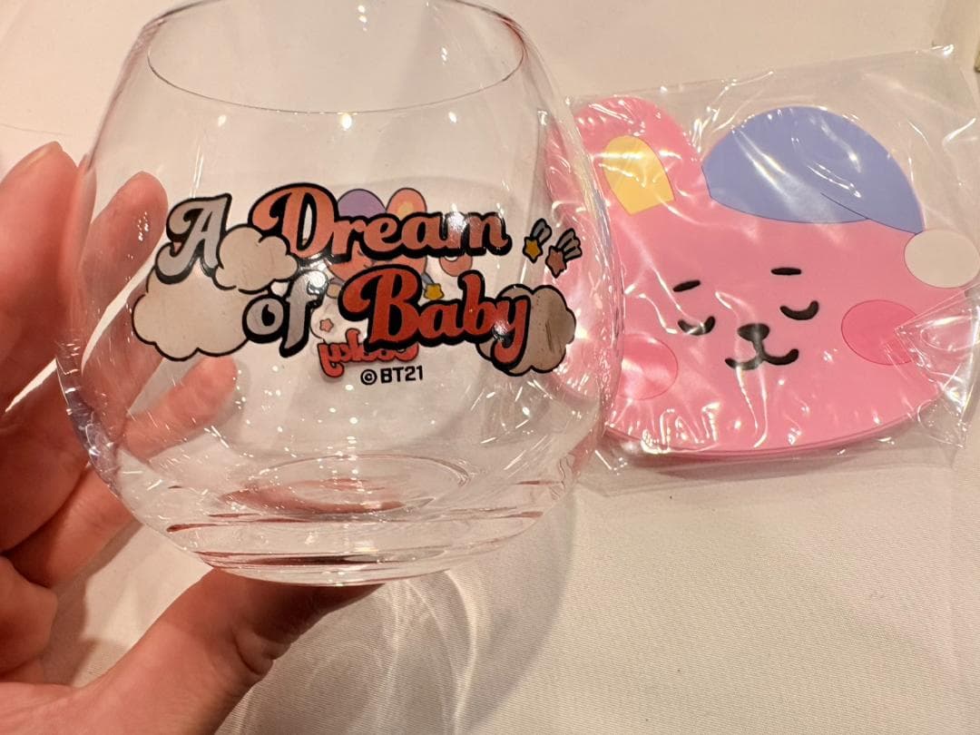 【未使用品】BTS グッズまとめ売り BT21 マスコット フィギュア グラス等