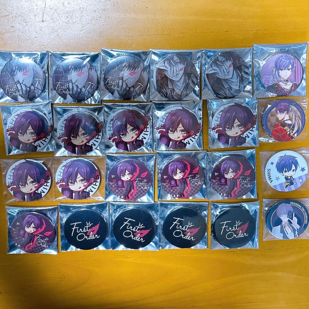 浦島坂田船 センラ 等身 ホロ 花魁 缶バッジ ハロパ 夏ツ 2018