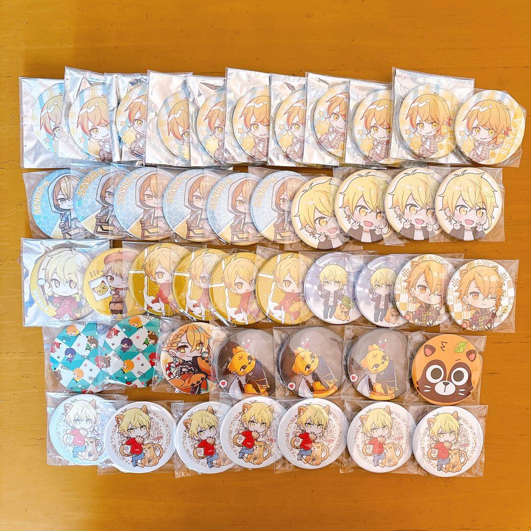 浦島坂田船 センラ 等身 ホロ 花魁 缶バッジ ハロパ 夏ツ 2018