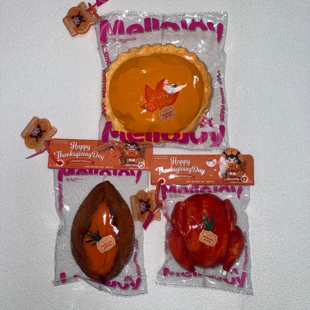 【再販なし限定】Mellojoy スクイーズ 3点セット