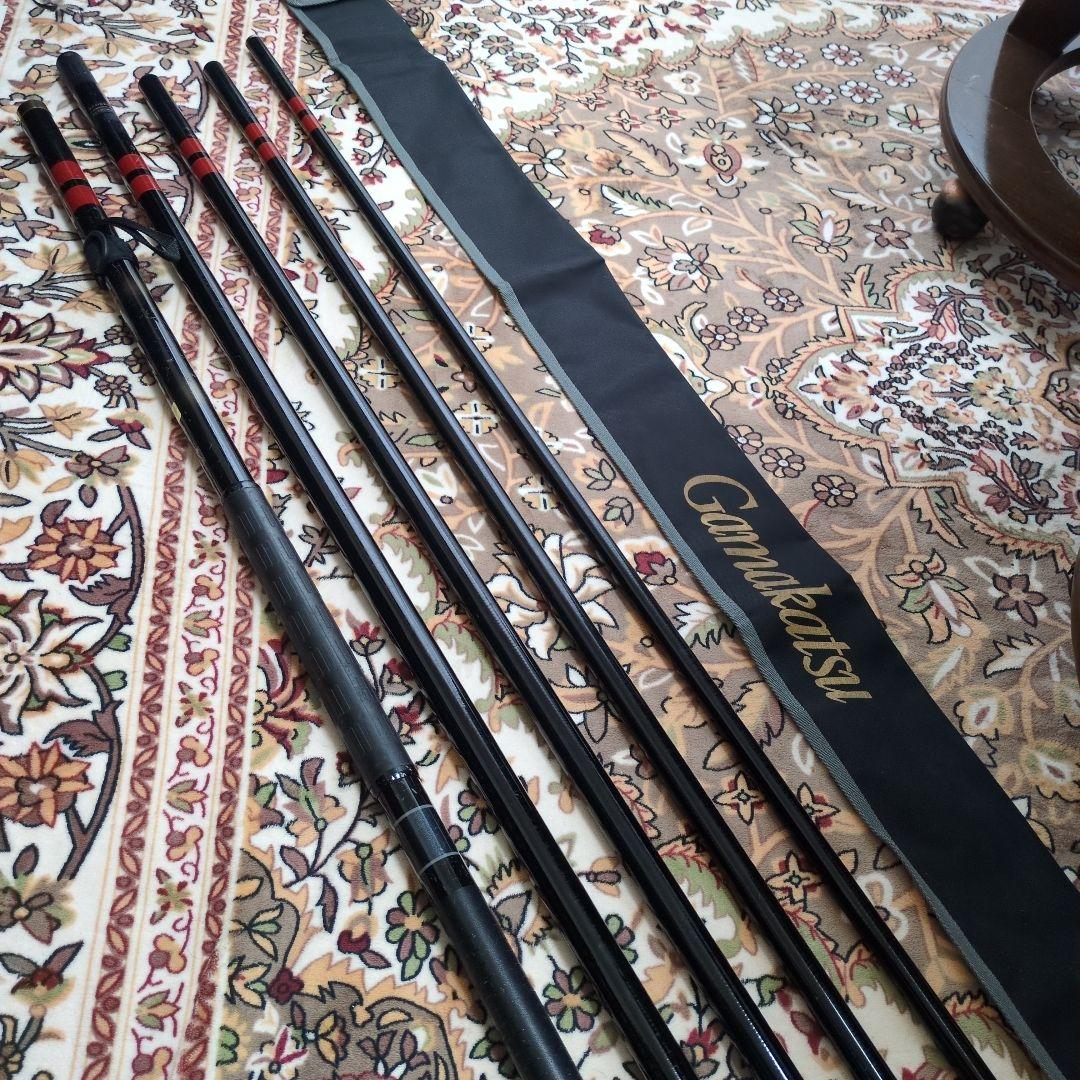 がまかつ がま磯 マルチフレックス たもの柄 2 振出450-550