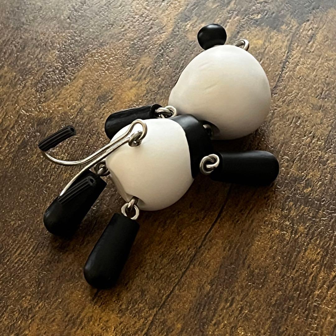 フロッグプロダクツ ウッドベアドール パンダカラー