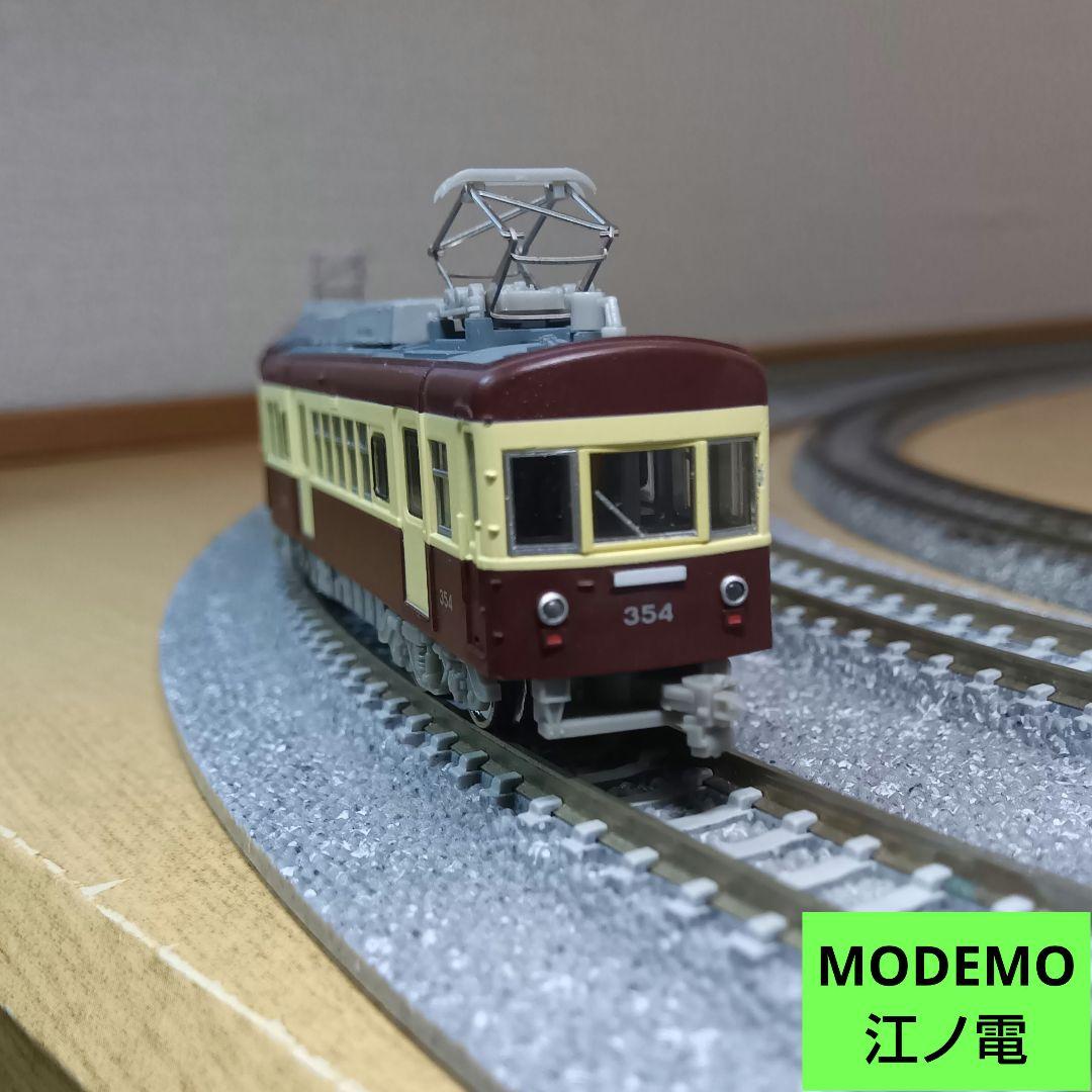モデモ 江ノ電 300形 チョコ電塗装 M車 NT40