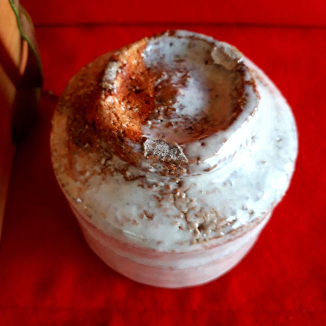 萩焼宇田川聖谷の筒茶碗