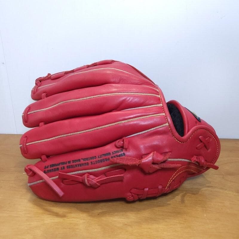 ミズノ MIZUNO セレクトナイン 限定カラー レッド 内野用 軟式グローブ