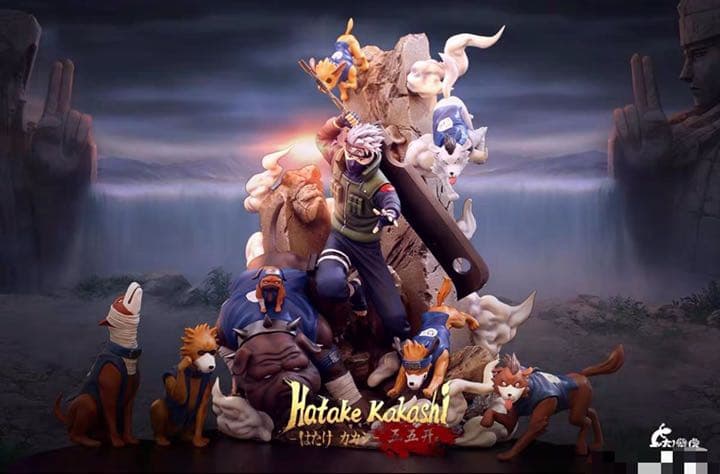 NARUTO ナルト はたけカカシ ガレージキット ガレキ スタチュー⑨