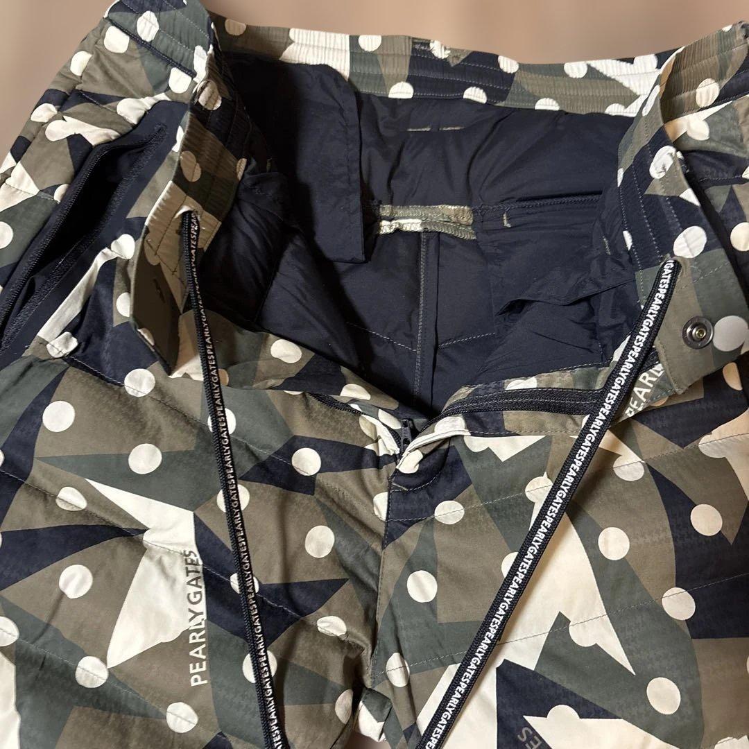 PEARLY GATES 幾何学模様パンツ