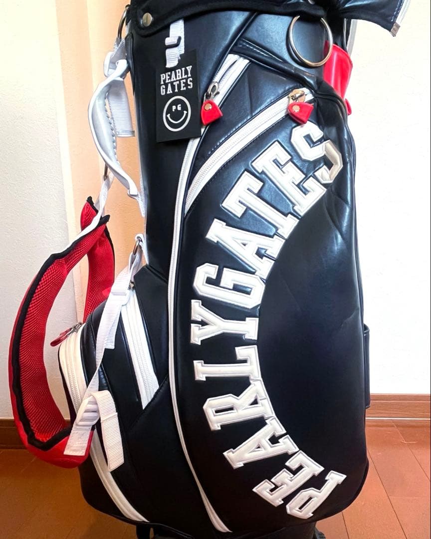 【限定色】PEARLY GATESパーリーゲイツ キャディバッグ トリコロール