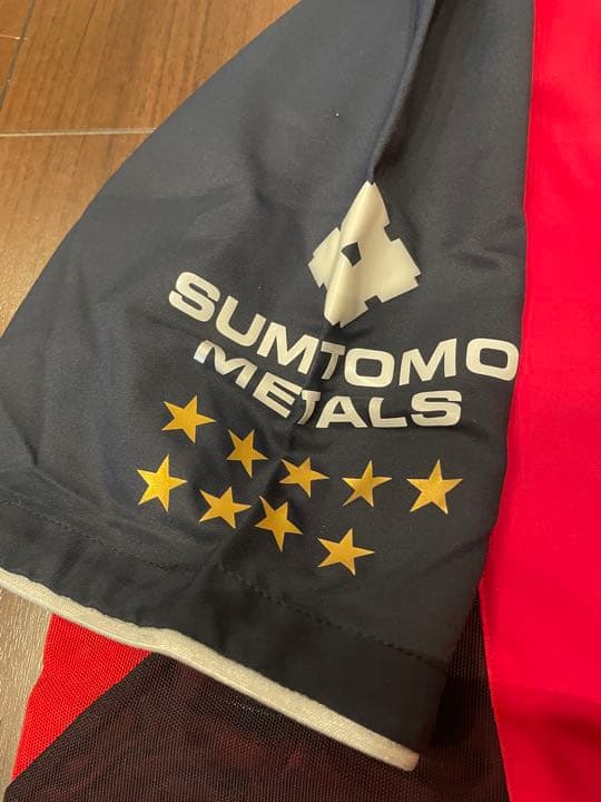 未使用品　鹿島アントラーズ　2004選手サイン入　ユニフォーム　ナイキ　NIKE