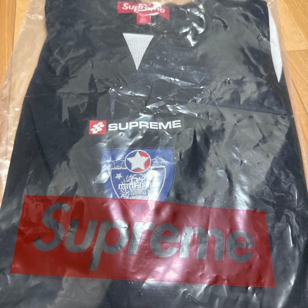 ウェア Supreme Crest Soccer Jersey Black L