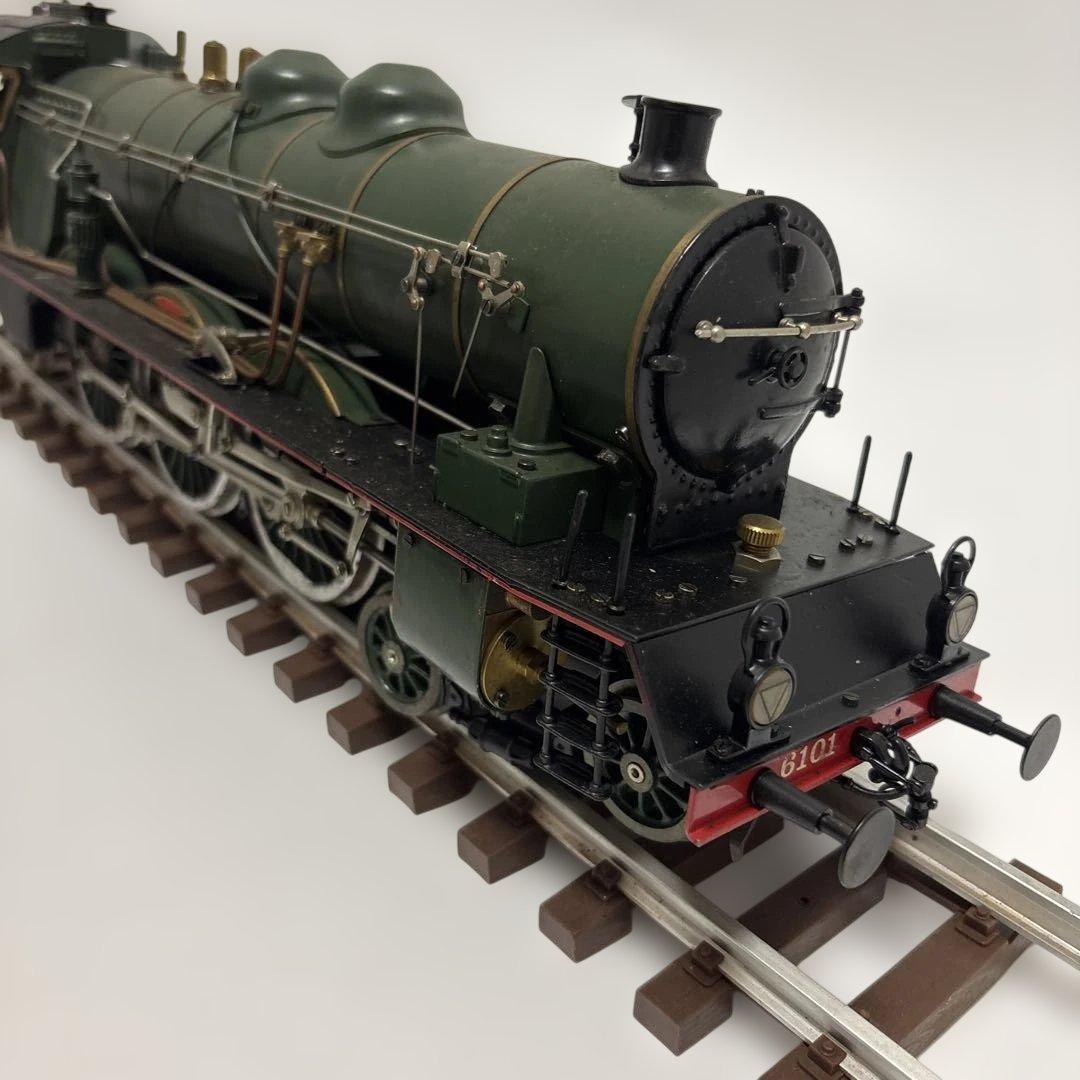 か*ん様 フランス国銖蒸気機関車 機関車PLM6101炭水車PML28-48