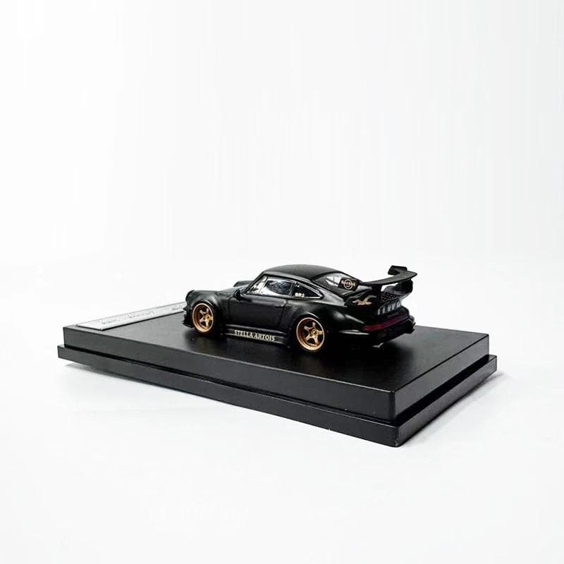 合金ポルシェ 964(RWB) マットブラック