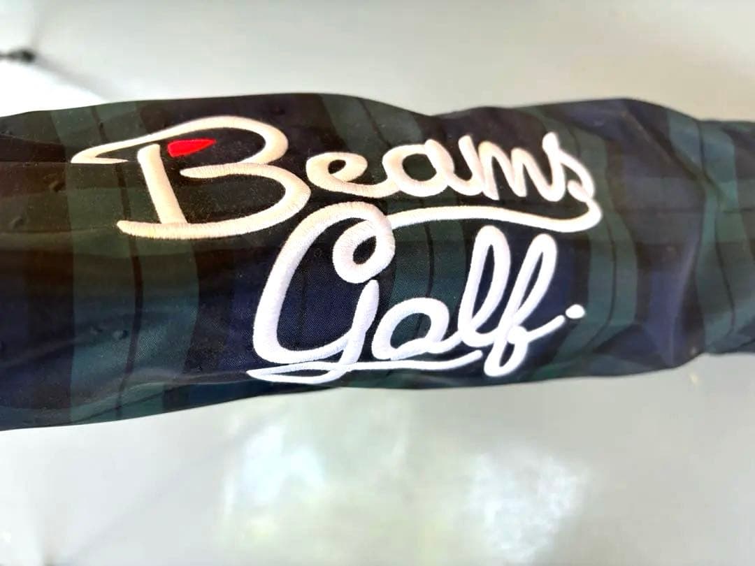 Beams Golf チェック柄　スタンドバッグ　クラブケース　ビームスゴルフ