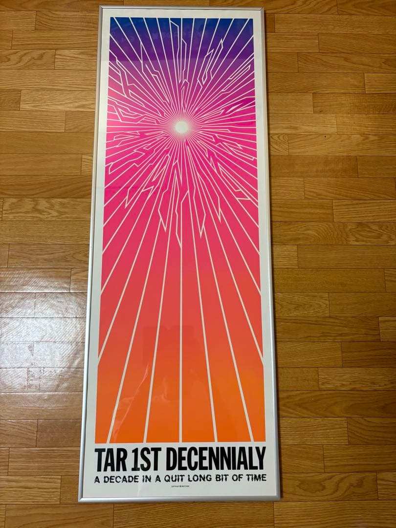 TAR × 7stars design シルクスクリーンポスター