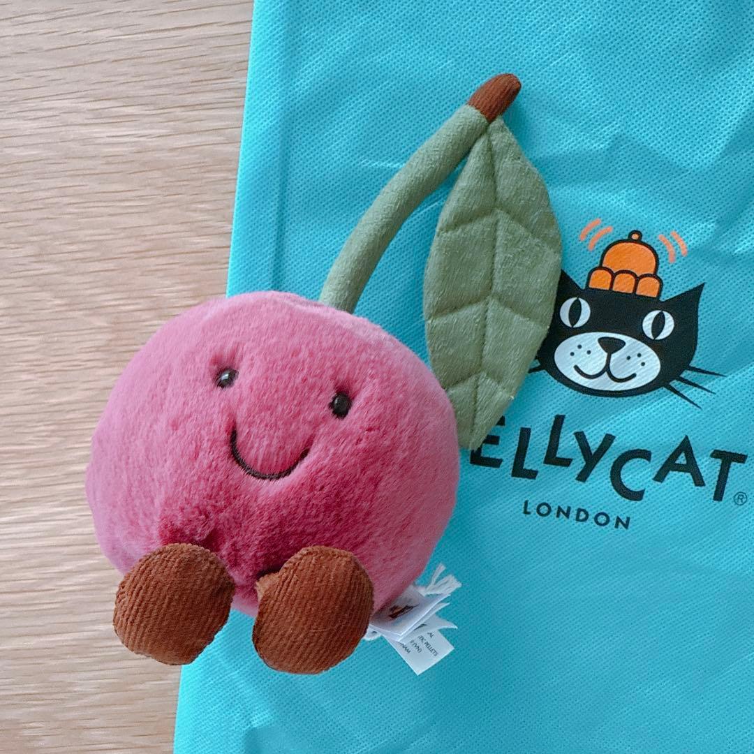  ジェリーキャット　さくらんぼ　ぬいぐるみ　正規品