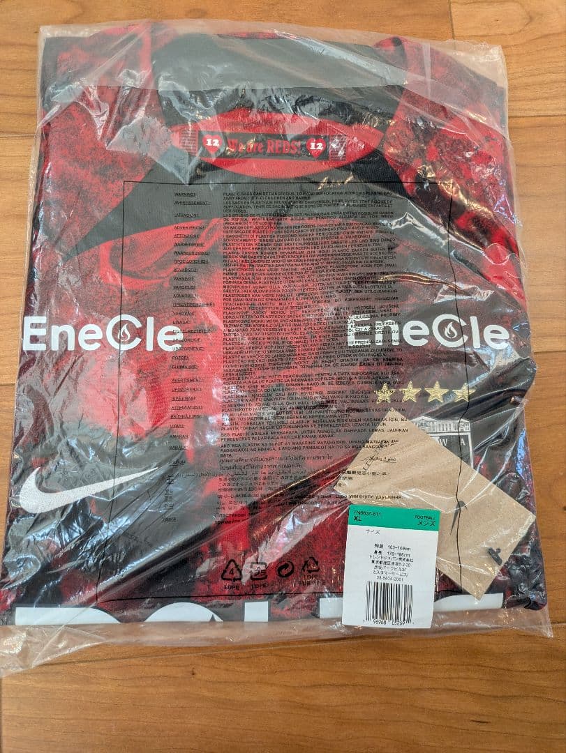 【新品タグ付未開封】2024 浦和レッズ 1stユニフォーム XＬ