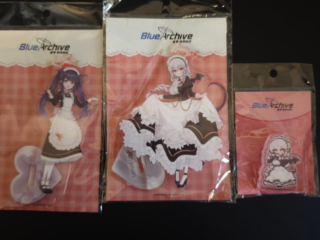 【韓国限定】美食研究会　ハルナ　フウカ アクスタ　ブルーアーカイブ　ブルアカ