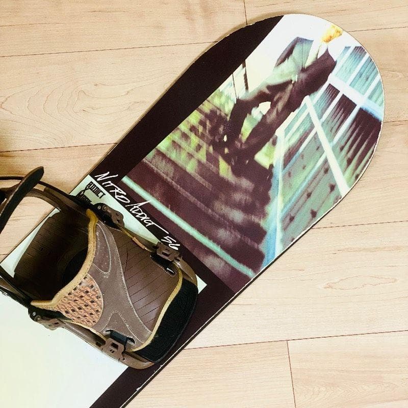 NITRO×FLOW ADDICT 156cm スノーボード×ビンディング 板