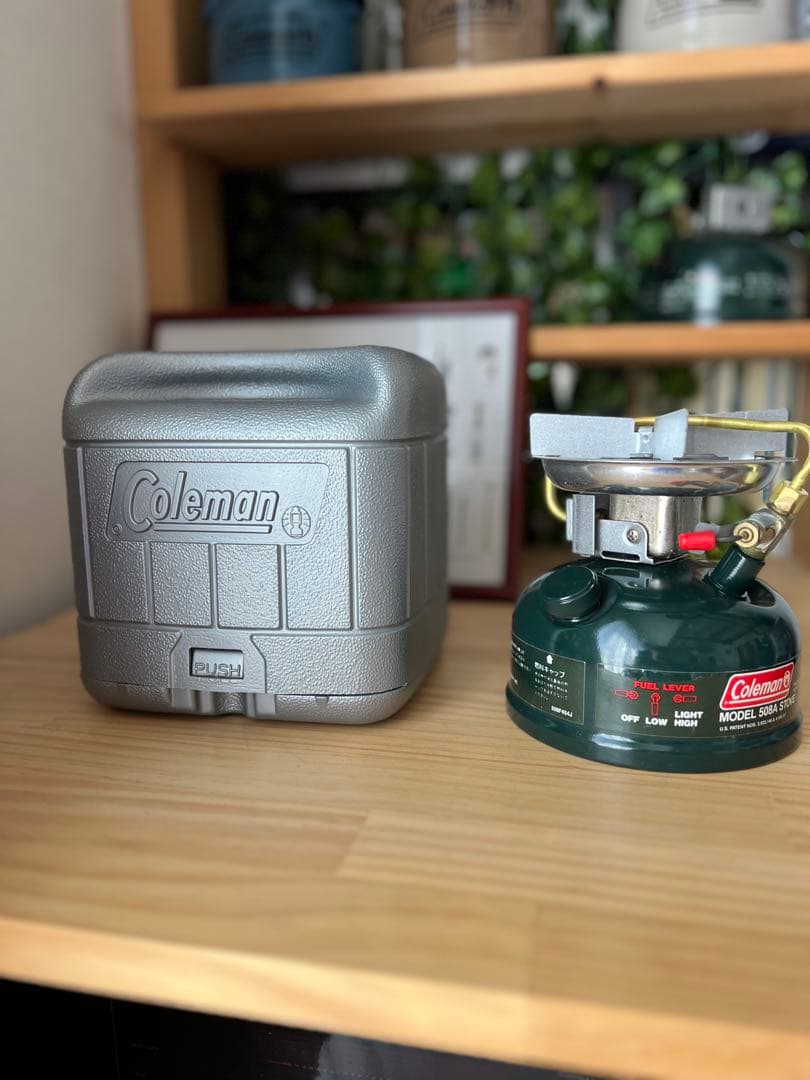 【新品未使用品】Coleman 508A シングルバーナーコンロ 収納ケース付き
