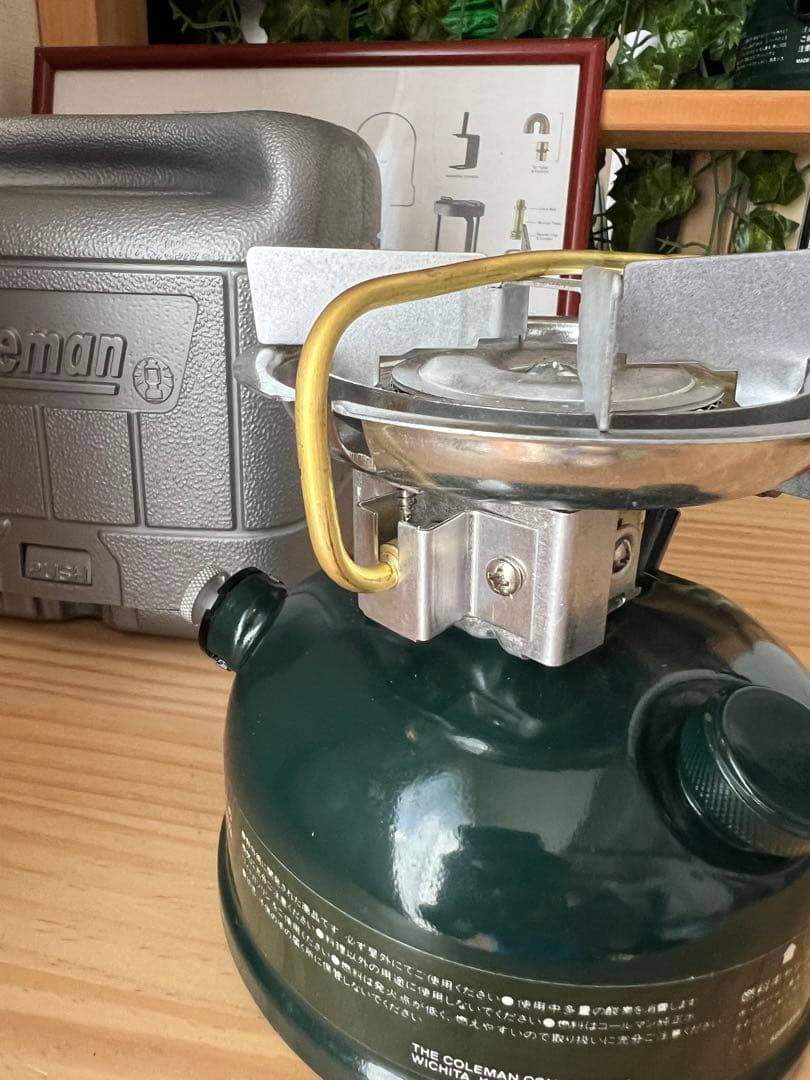 【新品未使用品】Coleman 508A シングルバーナーコンロ 収納ケース付き