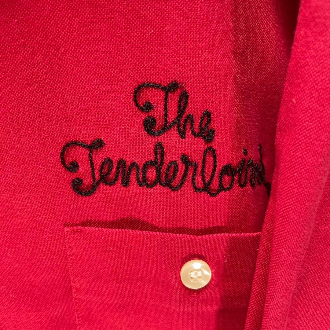 テンダーロイン ボーリングシャツ　T-BOWL レッド　赤　サイズXS