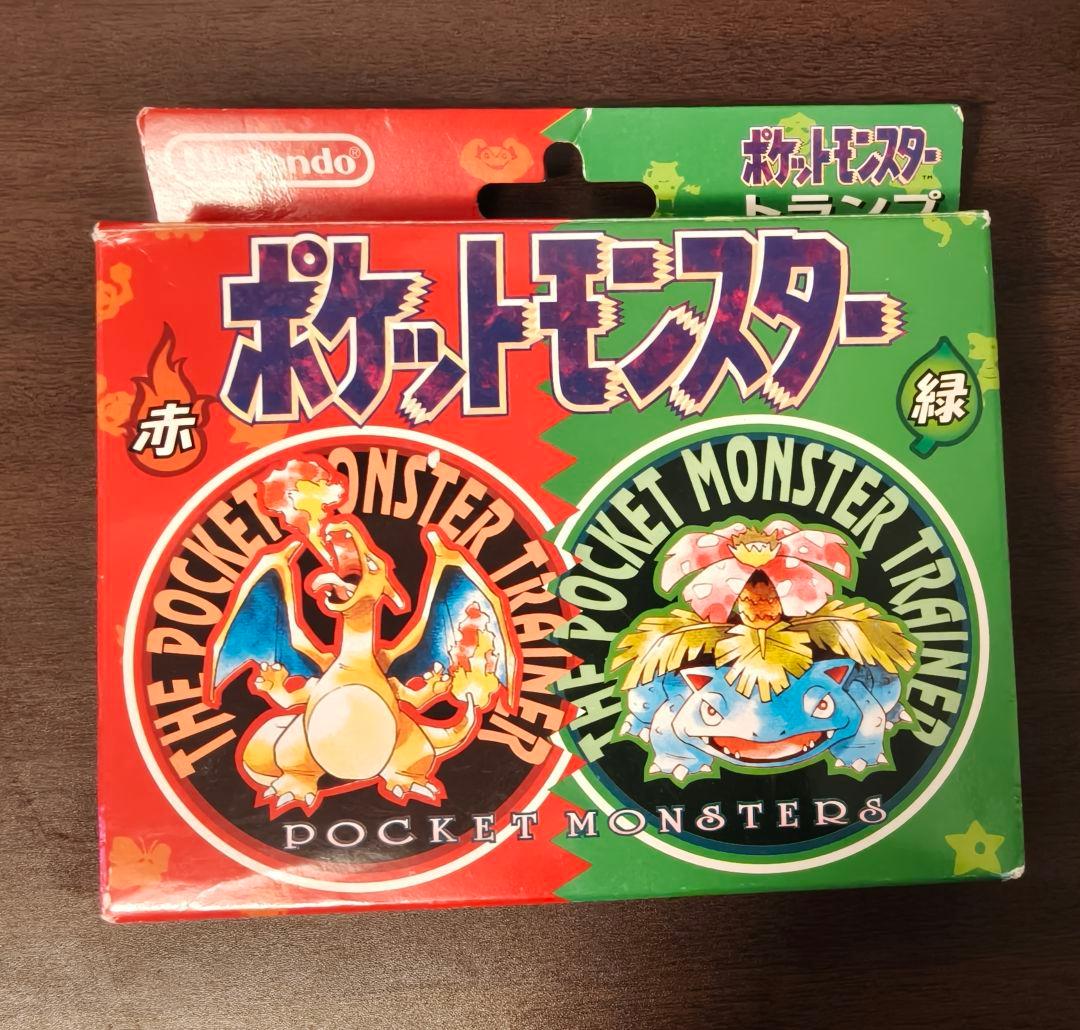 【希少】ポケモン　ポケットモンスター　赤緑　トランプ