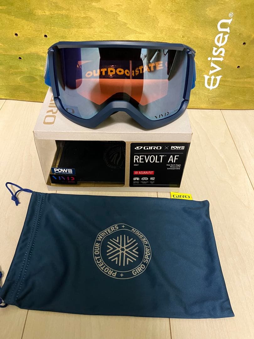 GIRO REVOLT リボルト POW アジアンフィット 【23-24】