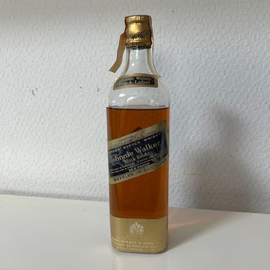 ウイスキー Johnnie walker black label