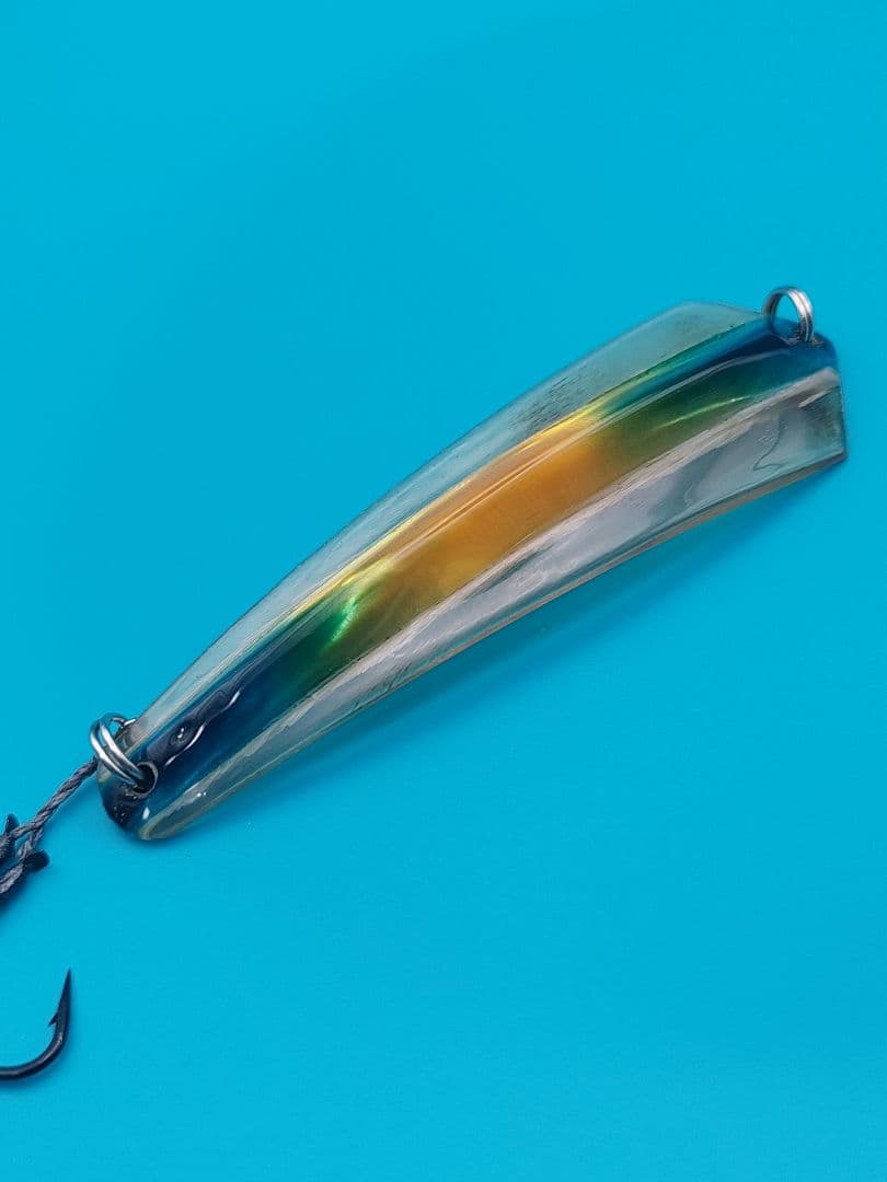 三山工房オリジナルハンドメイドルアー VFウイング極み 牛角+夜光貝