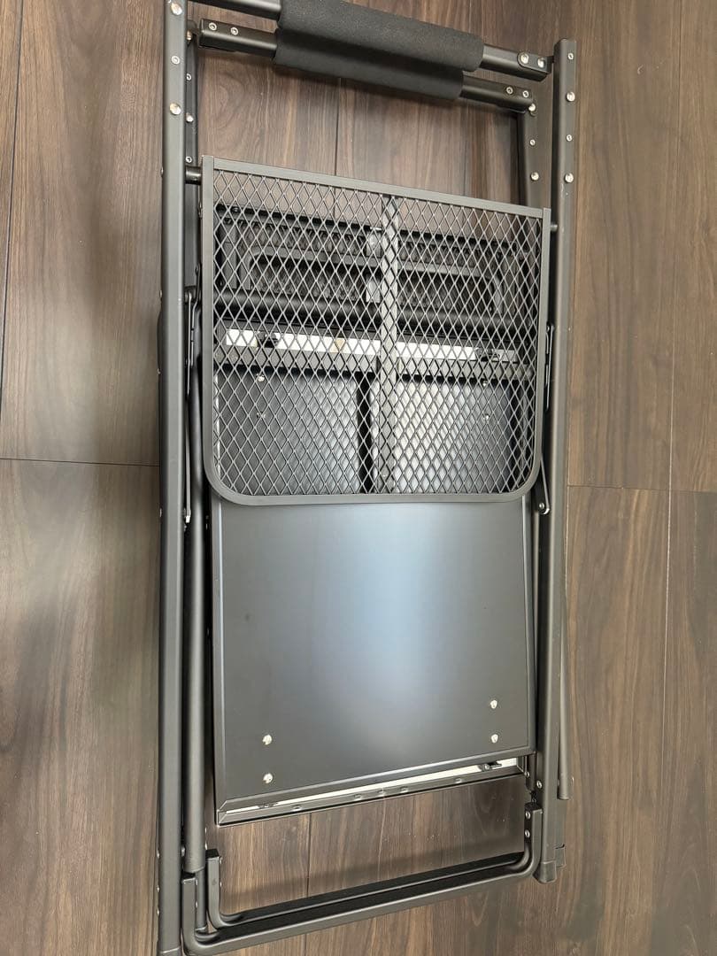 キャンパーズコレクション　タフライトスタンド キャンプラック　山善