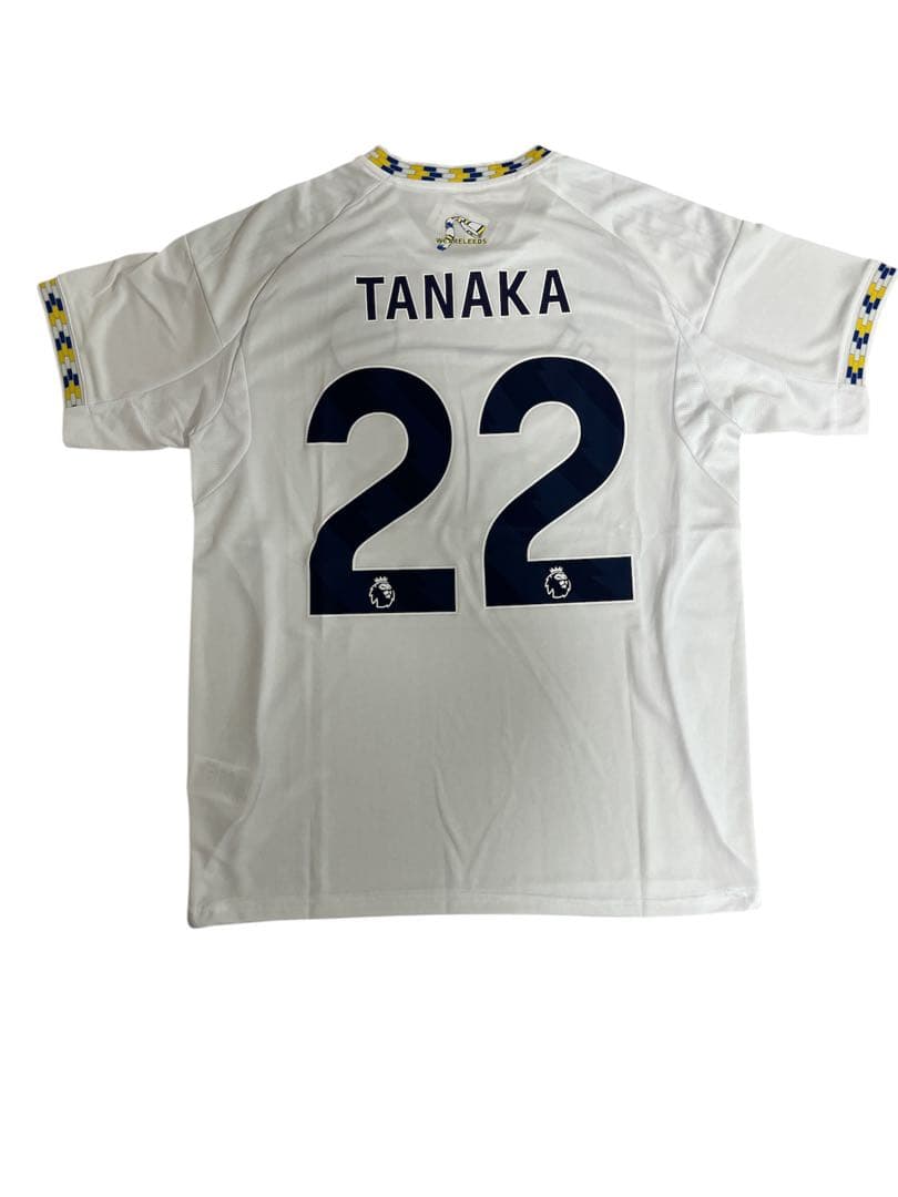 リーズユナイテッド　田中碧　ユニホーム　22番　ネーム入り　半袖　新品未使用品