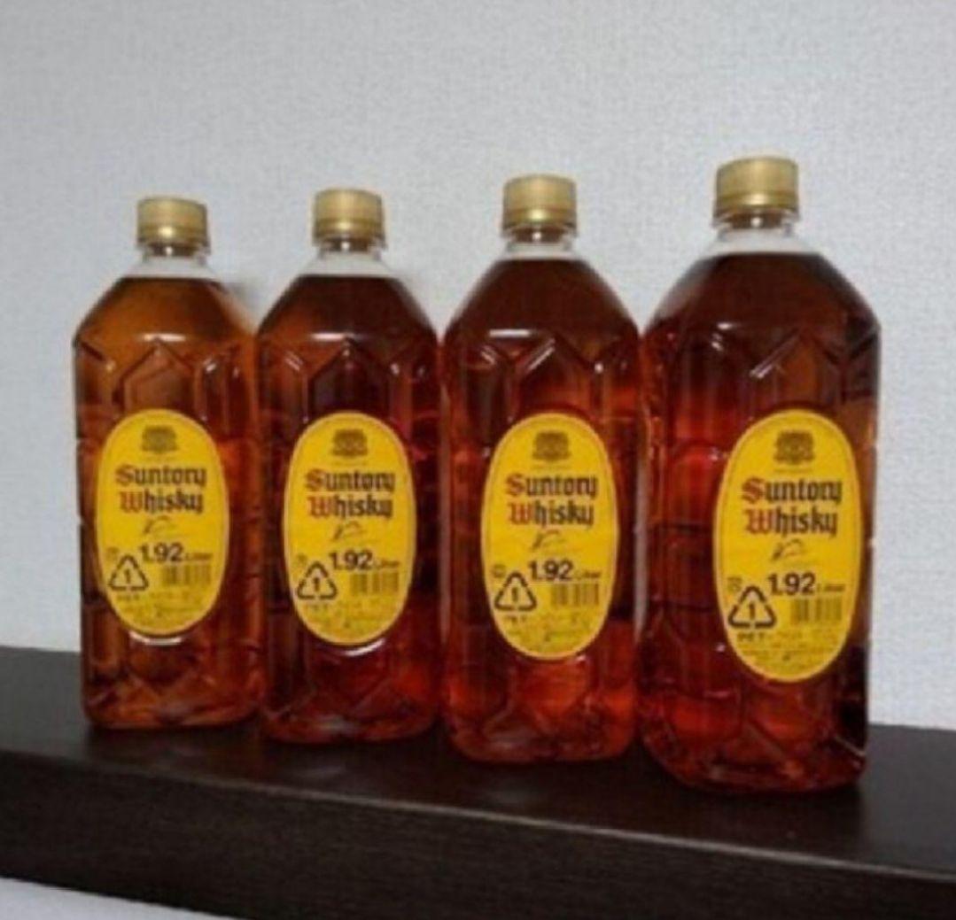 【値下げ】SUNTORY　角ウィスキー　1.92L　4本セット