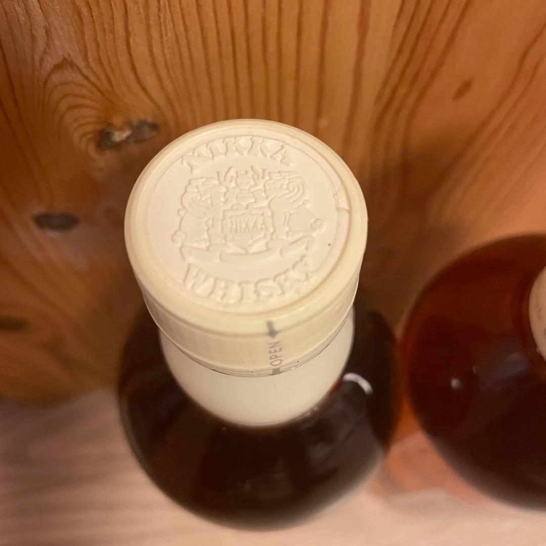 NIKKA 余市シングルモルトウイスキー 旧ラベル2本セット