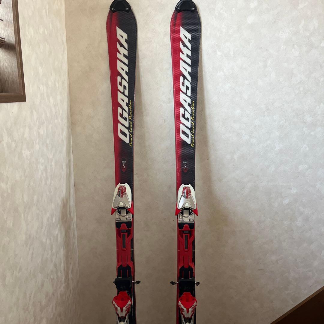 OGASAKA TRIUN スキー板 レッド ブラック　トライアン　SL
