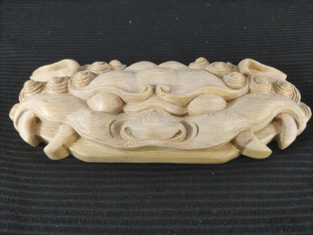 ★☆【獅子】幅30ｃｍ　魔除け！お祭り、山車、神輿　だんぢり彫刻部材