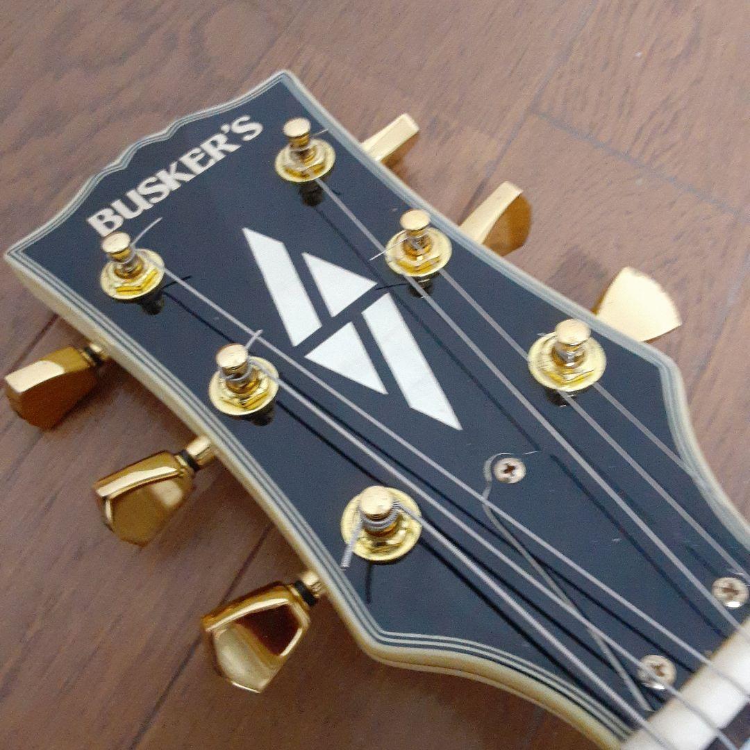 BUSKER'S BLC300ホワイトレスポールタイプエレキギター