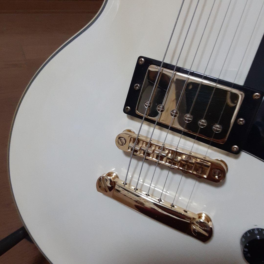 BUSKER'S BLC300ホワイトレスポールタイプエレキギター