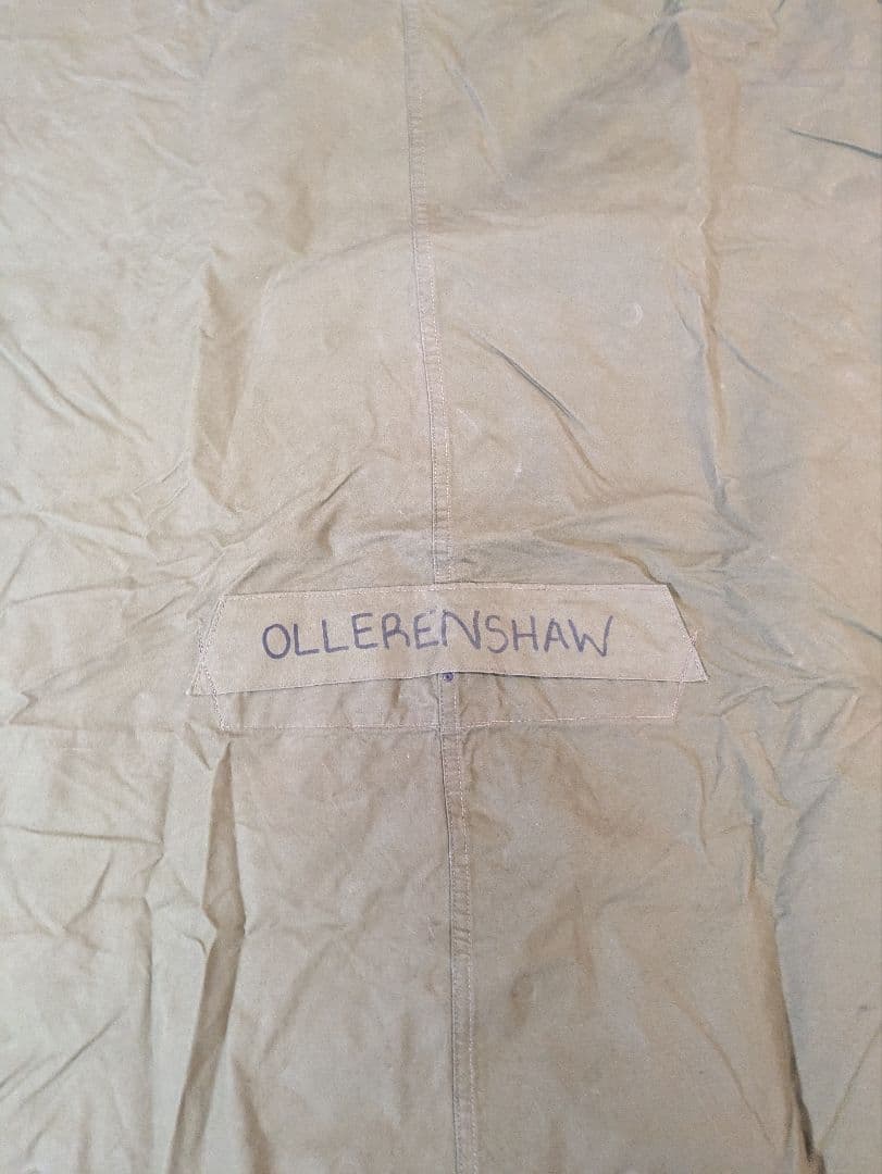 ノルウェー軍幕　2枚組　used