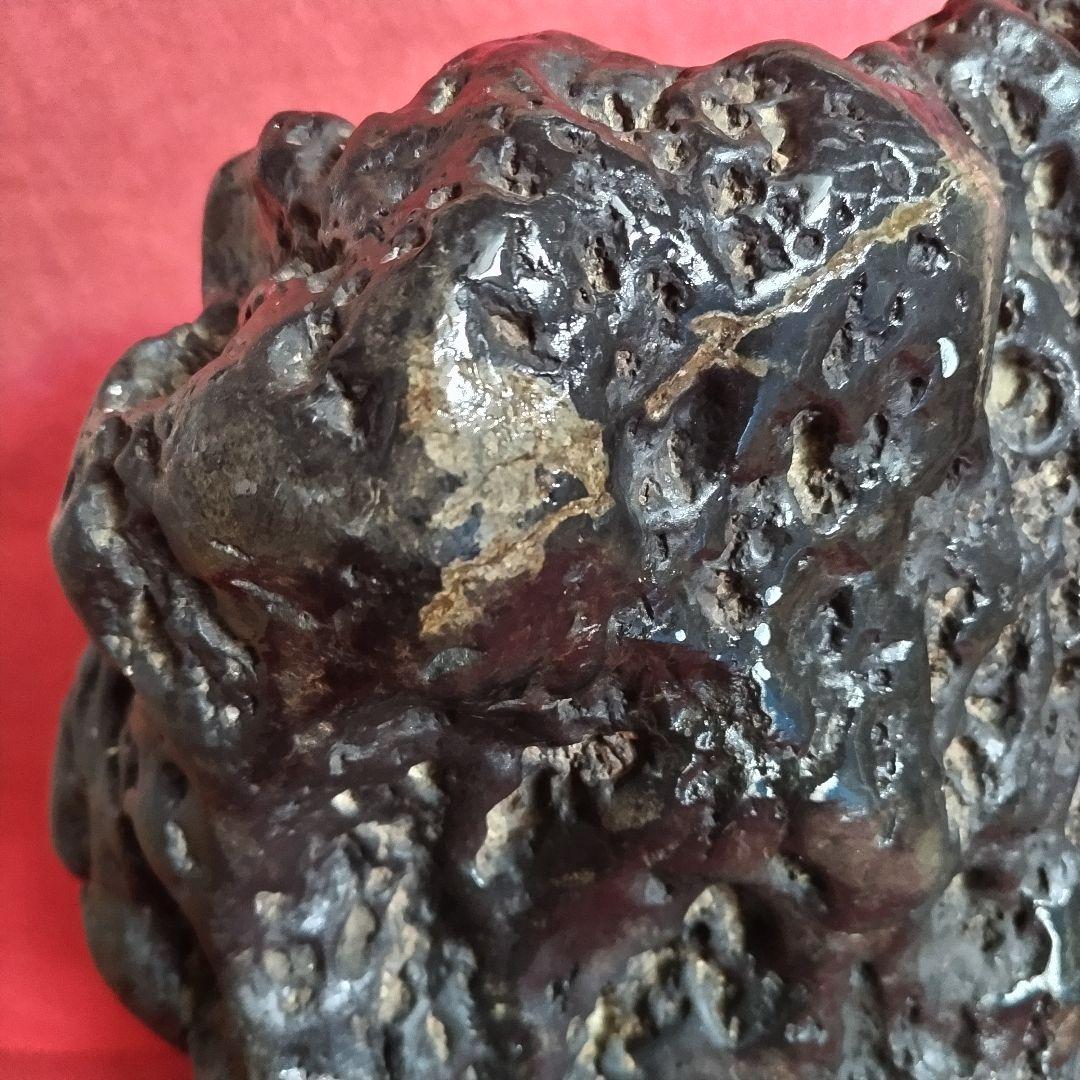 うぶ出し 水石 天然石 鑑賞石 自然石 木製専用台座付き うぶ出し 品評会