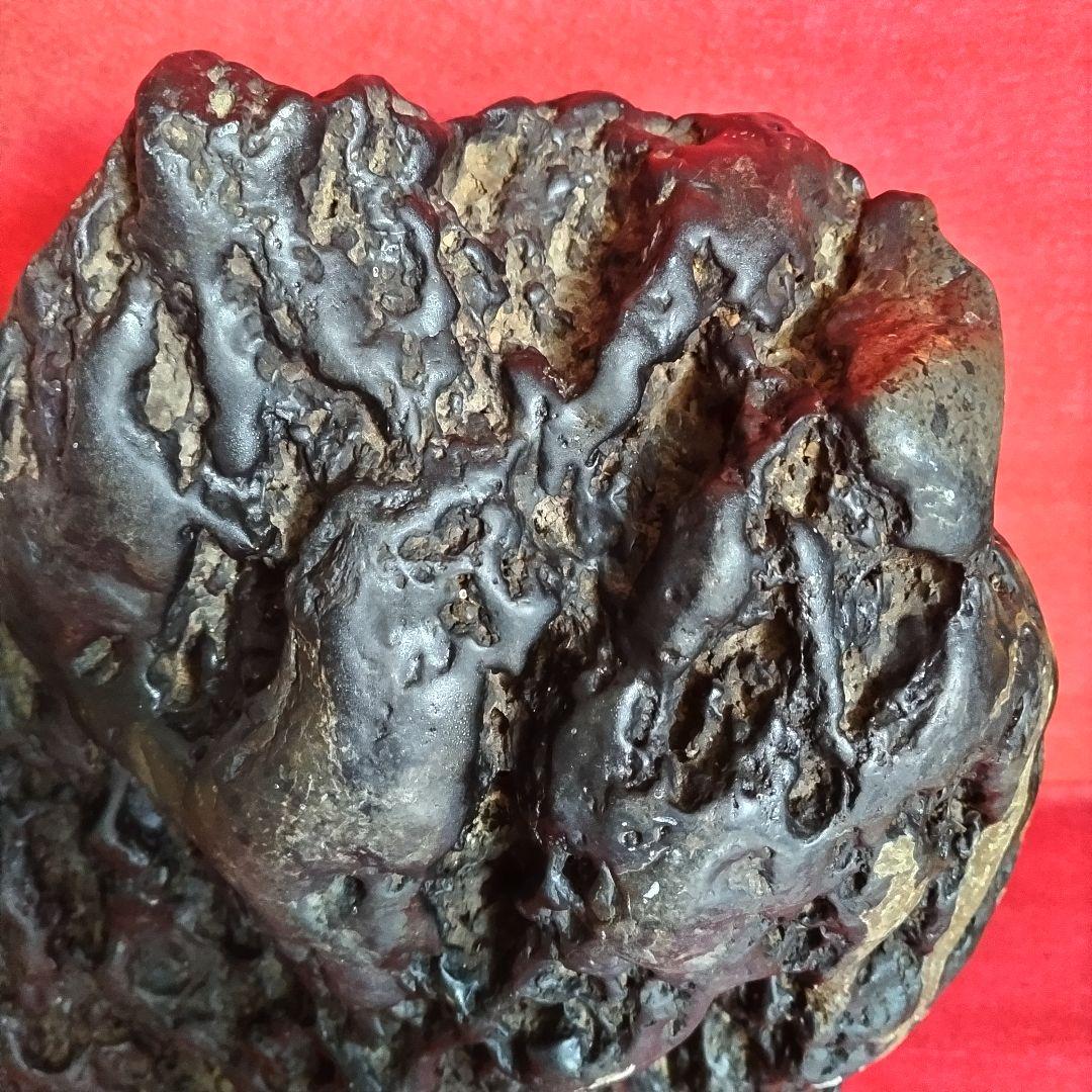 うぶ出し 水石 天然石 鑑賞石 自然石 木製専用台座付き うぶ出し 品評会