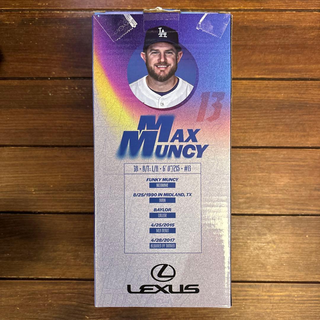 【ドジャース】マックス・マンシー ボブルヘッド フィギュア