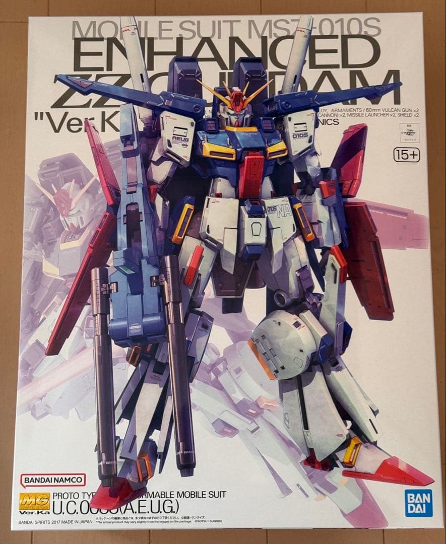 MG 1/100 強化型ダブルゼータガンダムVer.ka